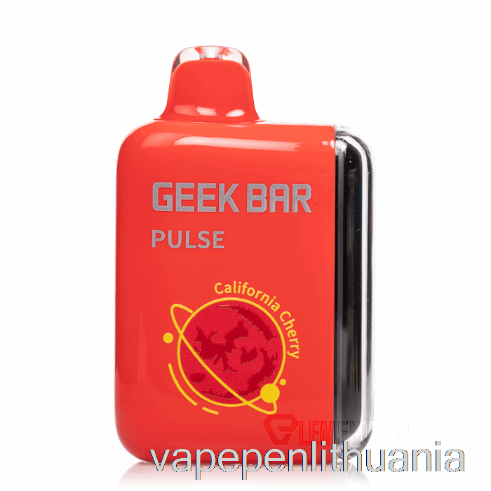 Geek Bar Pulse 15000 Vienkartinis California Cherry Vape Skystis